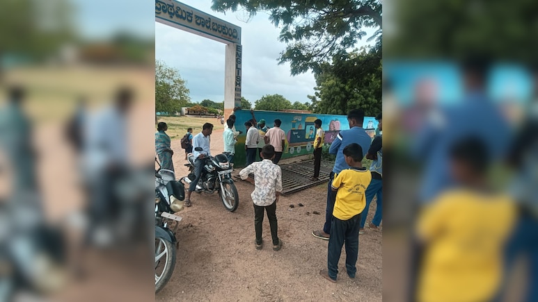 4 Students Injured After Government School Gate Collapses In Karnataka