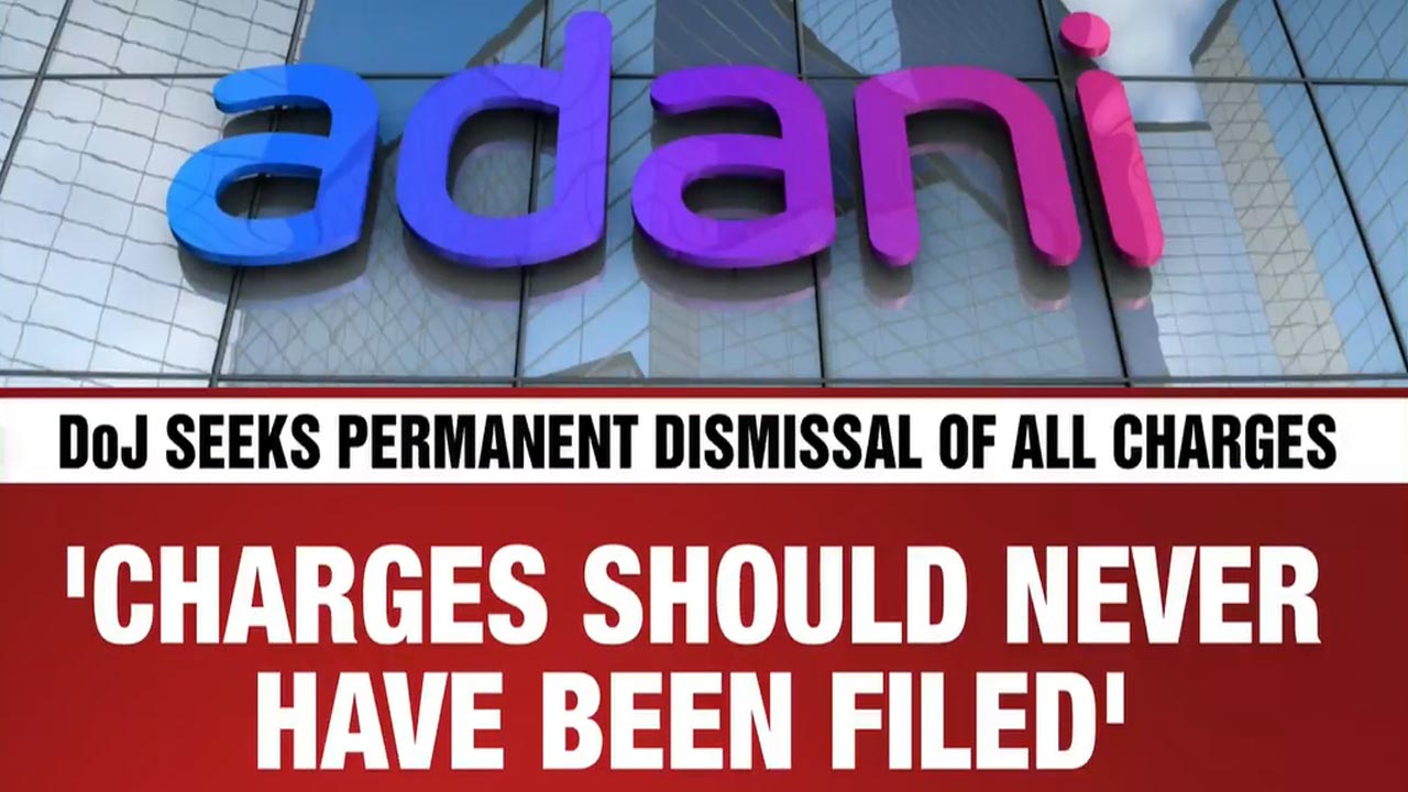 US Department Of Justice Backs Adani Case Dismissal, Cites Major Evidence Gaps