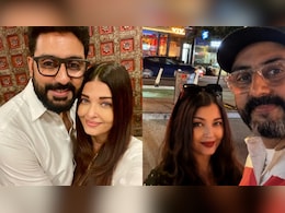 Abhishek Bachchan Takes A Break From <i>King</i> Shoot, Spotted With Aishwarya Rai In New York