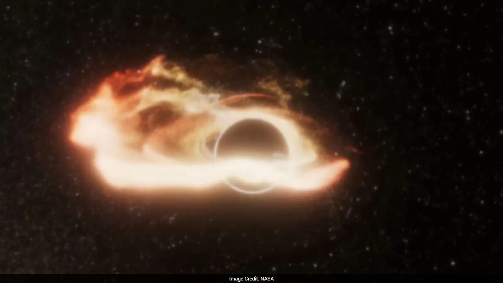 NASA's Telescope Captures Rare Orphan Black Hole Shredding A Star