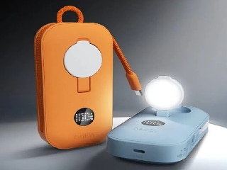 Belkin लाई 10000mAh बैटरी, 45W फास्ट चार्जिंग वाला पावरबैंक, रात में छूने पर चमकती है लाइट!