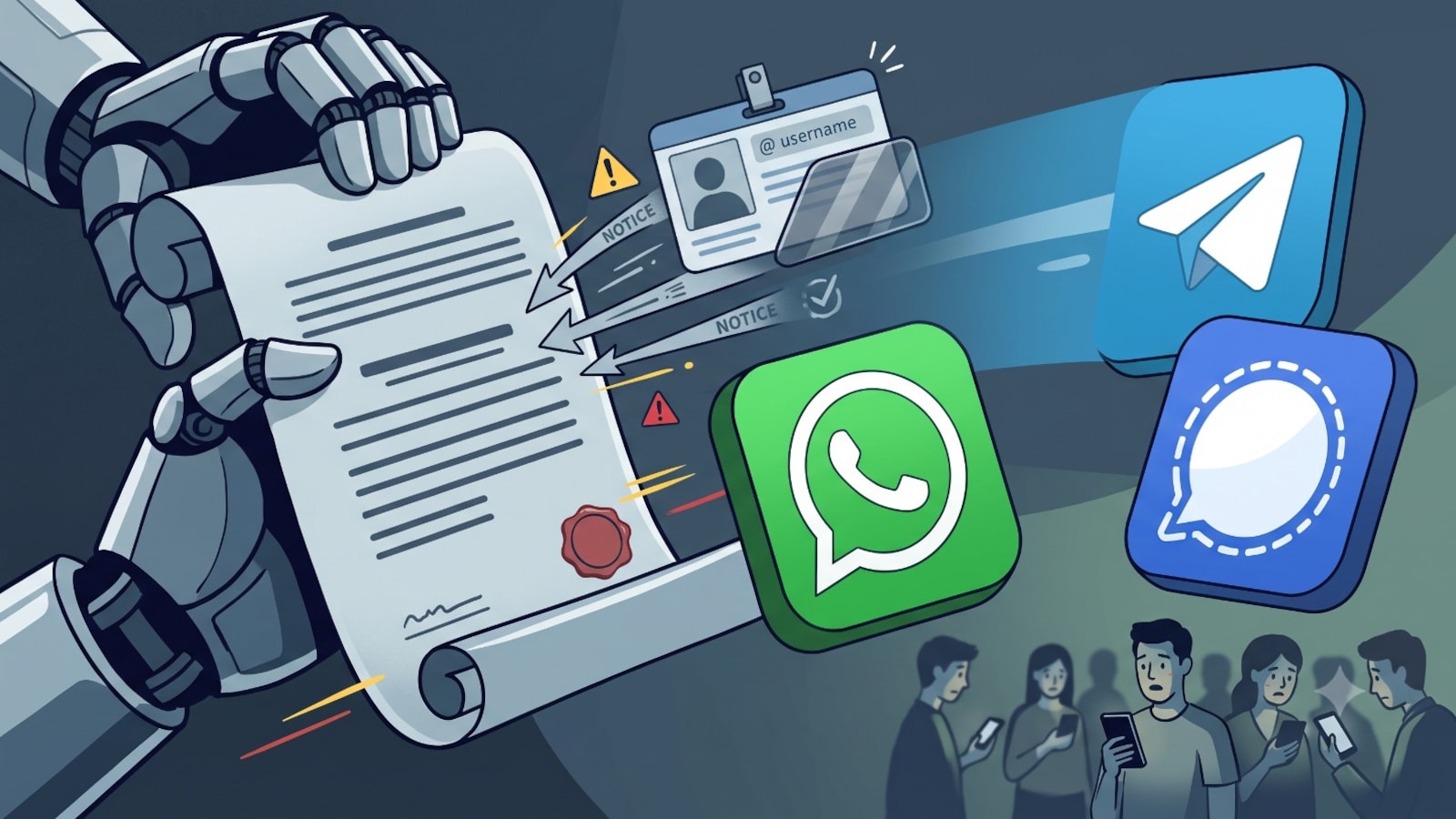 After WhatsApp, Govt Issues Notices To Telegram, Signal Over Username Feature