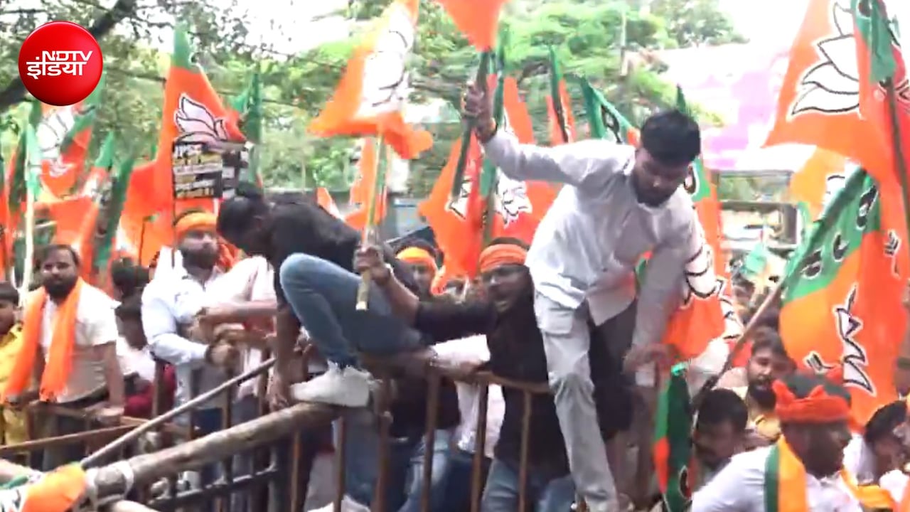 JPSC एग्‍जाम में गड़बड़ी को लेकर रांची में बवाल, बीजेपी युवा मोर्चा ने घेरा मुख्यालय, पुलिस से झड़प