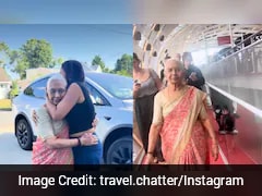 80-Year-Old Woman's First Flight Ends With Emotional Family Reunion