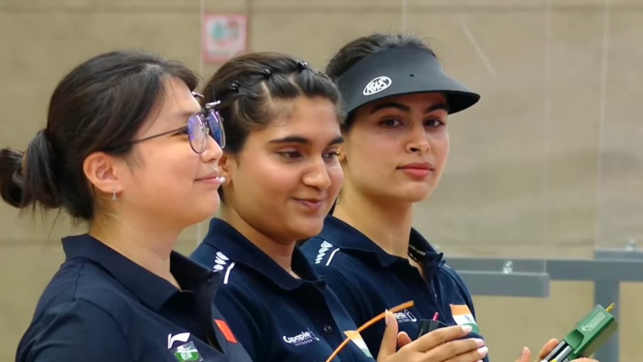 ISSF World Cup: Esha Singh Wins Gold, Manu Bhaker Bags Bronze In Womens 25m Pistol