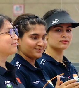 ISSF World Cup: Esha Singh Wins Gold, Manu Bhaker Bags Bronze In Womens 25m Pistol