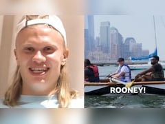 Wayne Rooney Lives Up To Strange Rowing Promise After Erling Haalands Reminder. Video Viral