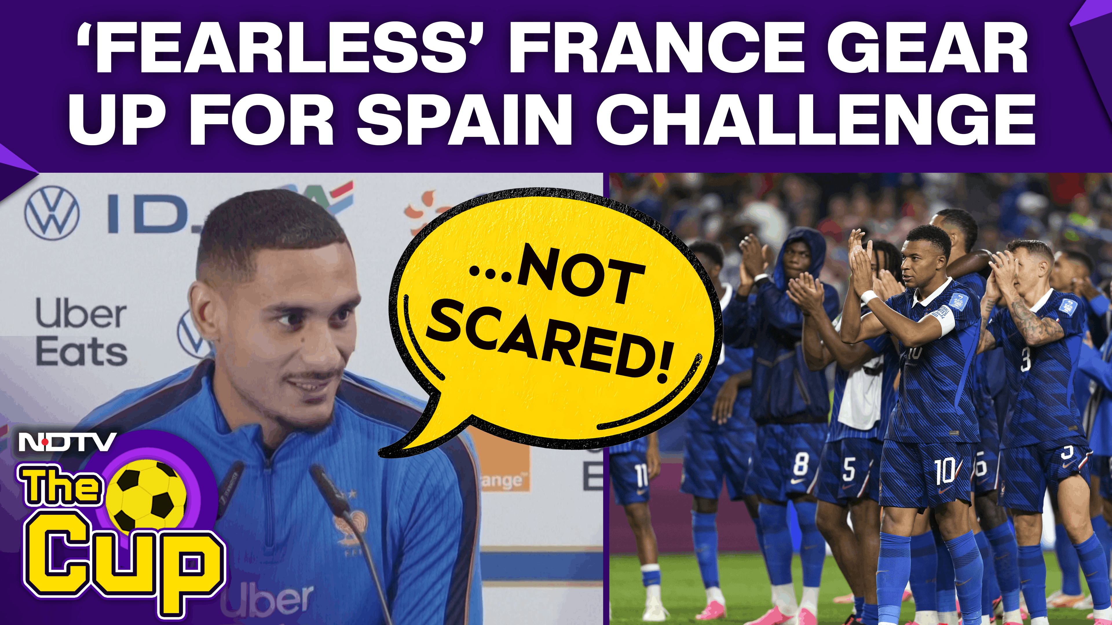 FIFA World Cup Semifinal | 'Fearless' France Confident Ahead Of Spain Clash