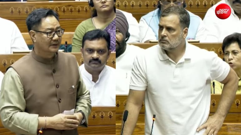 राहुल गांधी के बयान पर बवाल, रिजिजू बोले-नेता विपक्ष ऐसे कैसे बोल सकते हैं, माफी मांगिए