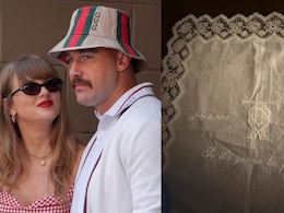 Taylor Swift And Travis Kelce's Wedding Favour Reveals A Romantic <i>Blank Space</i> Twist