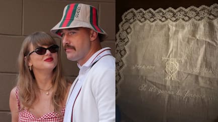 Taylor And Travis's Wedding Favour Reveals A Romantic Blank Space Twist