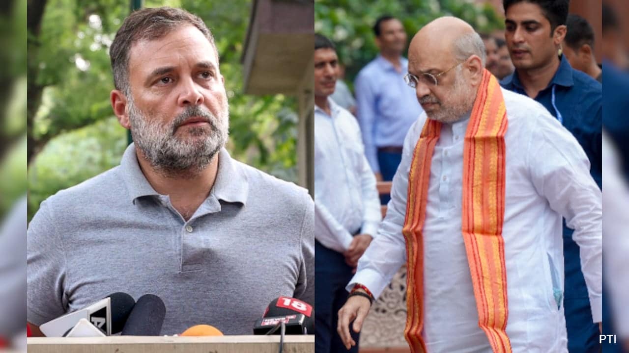 Rahul Gandhi asks Amit Shah who approved pellet guns in assault on students