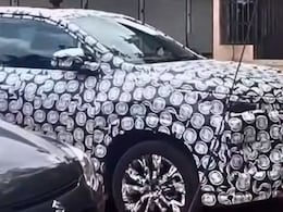 Toyota Innova Hycross Facelift First Spy Shots Surface