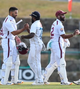 Rain Hands West Indies Test Series Win Over Sri Lanka