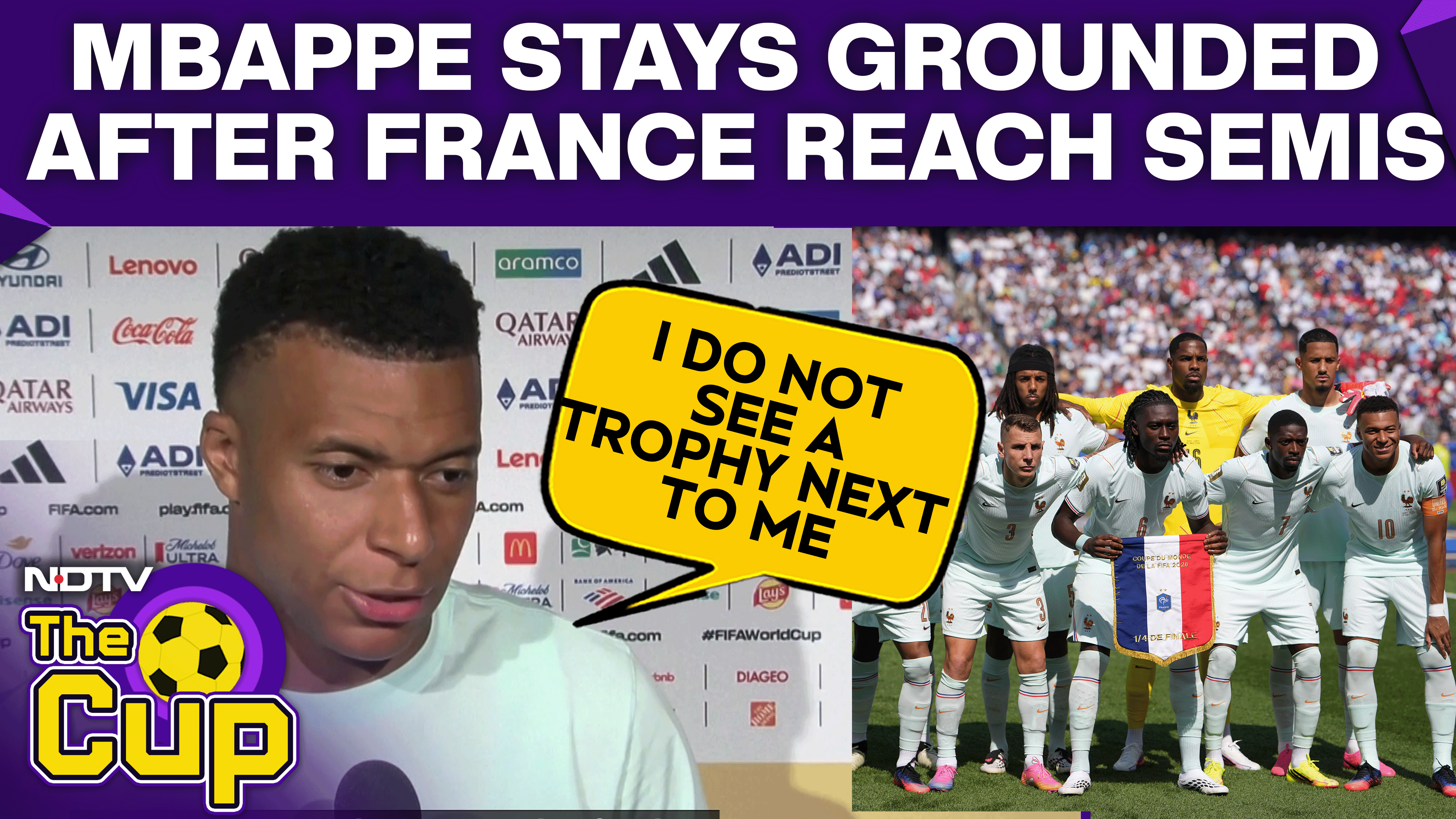FIFA World Cup 2026 | 'I Don&rsquo;t See A World Cup Trophy...': Mbappe Says France's Job Isn't Done