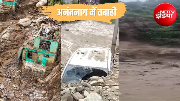 कश्मीर के अनंतनाग में 60 मिनट में 2 बार बादल फटने से भारी तबाही, पहलगाम के होटलों में घुसा पानी, नदियां उफान