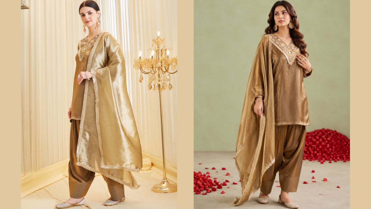 Stylish farshi salwar suit sets for women that look gorgeous and feel comfortable