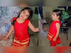 VIDEO: लाल सूट और दो चोटियों में बच्ची ने जमाया ऐसा रंग...सुर और अदाओं पर दिल हार बैठे लोग