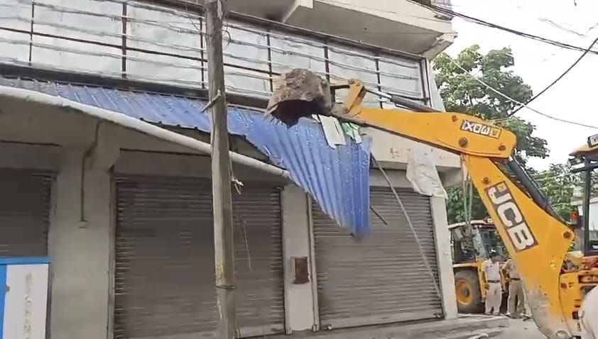 TMC claims Abhishek Banerjee office demolished in Amtala, South 24 Parganas
