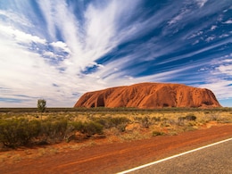 Which Mountain Changes Colour Throughout The Day?