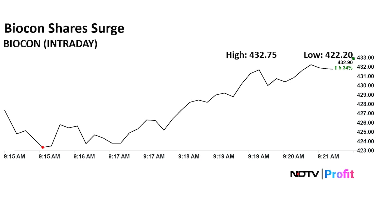Biocon Share Price Today Biocon Share Price Today