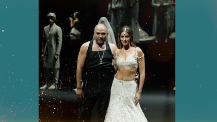 Ananya Panday Shines As Showstopper At Designer Gaurav Gupta's Couture Showcase