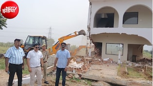 450 करोड़ की 1.5 लाख वर्ग मीटर जमीन पर चला बुल्डोजर, अलीगढ़ में यमुना प्राधिकरण की बड़ी कार्रवाई