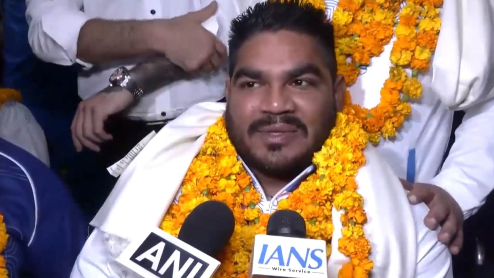 Para Powerlifter Jhandu Kumar Arrives In Delhi After Clinching Bronze At CWG 2026