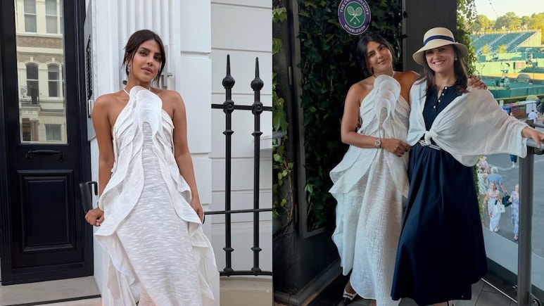Priyanka Chopra's Rs 21 Lakh Wimbledon Ensemble Screams Quiet Luxury: Maticevski Dress, Rolex Watch, Dior Bag