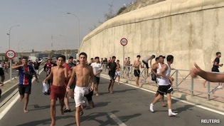 "Absolute Chaos": Thousands Breach Morocco Border With Spanish Territory