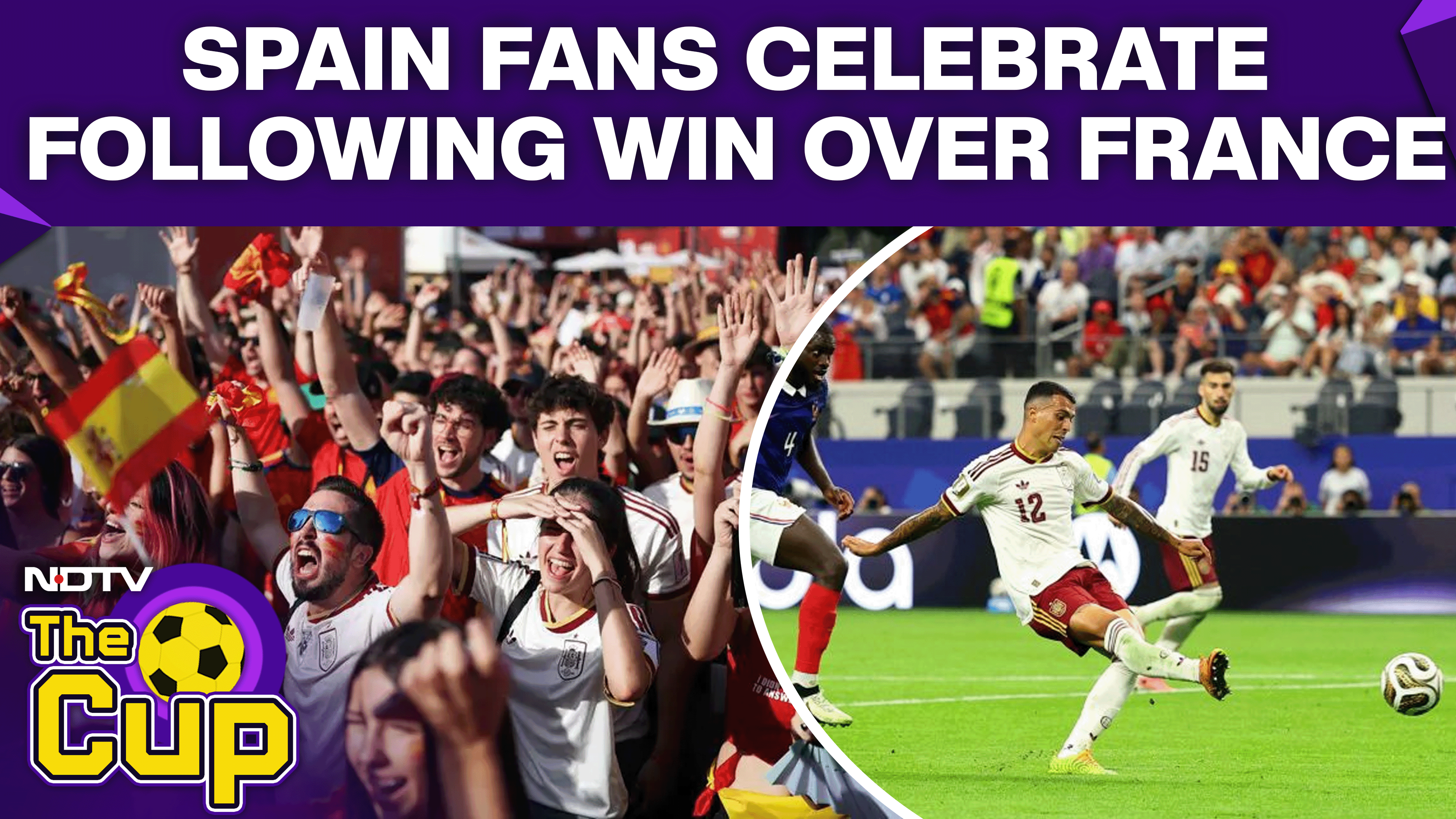 Spain Vs France Match | Fans Celebrate As Spain Shuts Down France To Earn Spot In World Cup Final