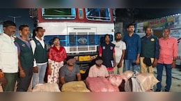 Ganja Worth Rs 1.18 Crore Hidden In Truck Seized Near Hyderabad, 2 Arrested