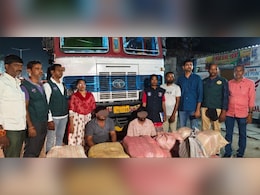 Ganja Worth Rs 1.18 Crore Hidden In Truck Seized Near Hyderabad, 2 Arrested