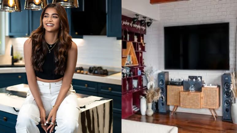 Inside <i>Jana Nayagan</i> Star Pooja Hegde's Rs 45 Crore Sea-View Mumbai Home With All-White Interiors