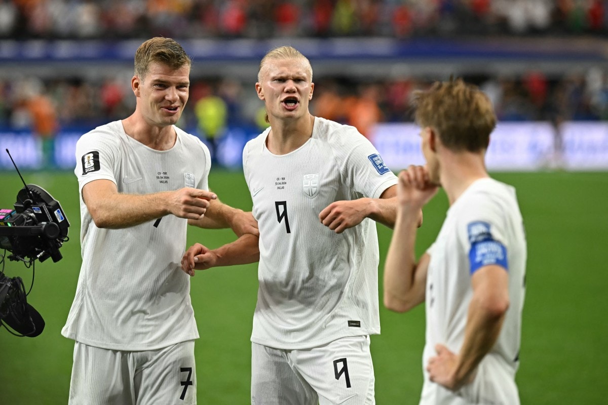 Haaland's Special Post On 'Viking Row' Celebration As Norway Reach WC Last 16
