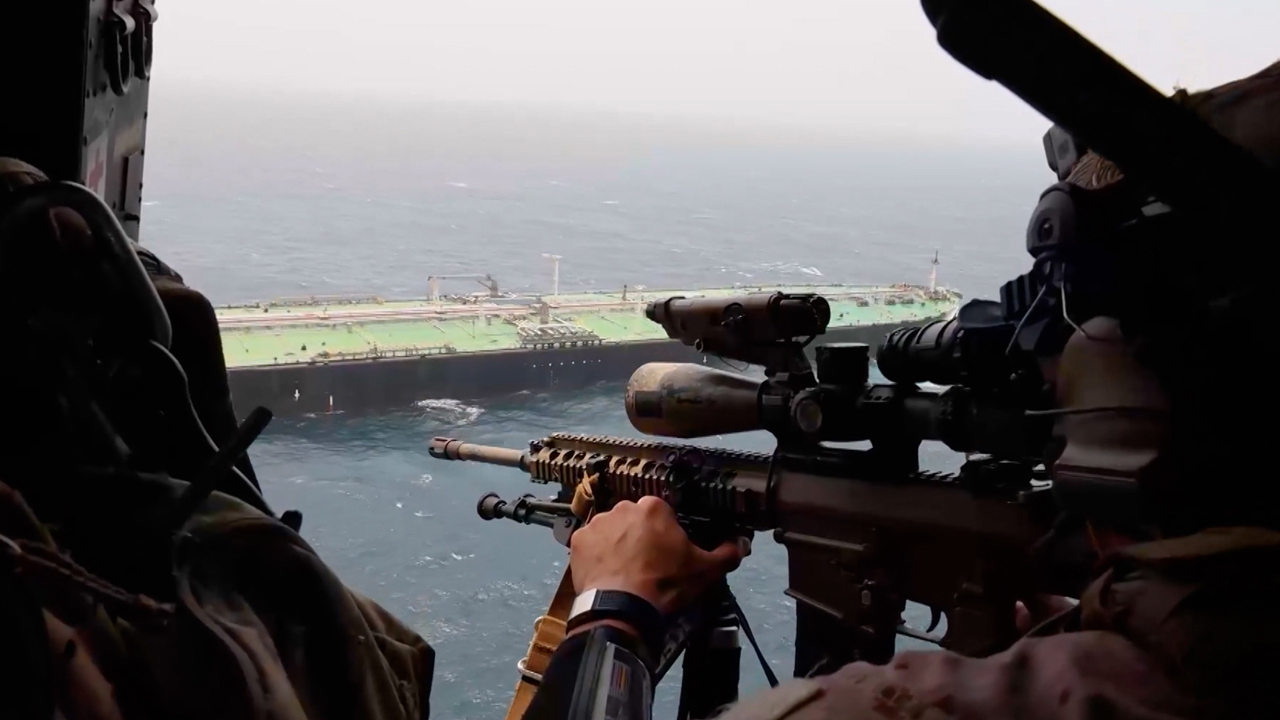 US Enforces Naval Blockade On Iran; Three Iran-Bound Vessels Redirected