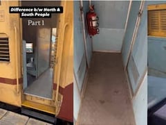 Video: Passenger Shows Clean Tamil Nadu Train, Compares It To North Indian Trains