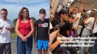 Italian Students Mock Thai Woman On Train, End Up Facing Police Fines