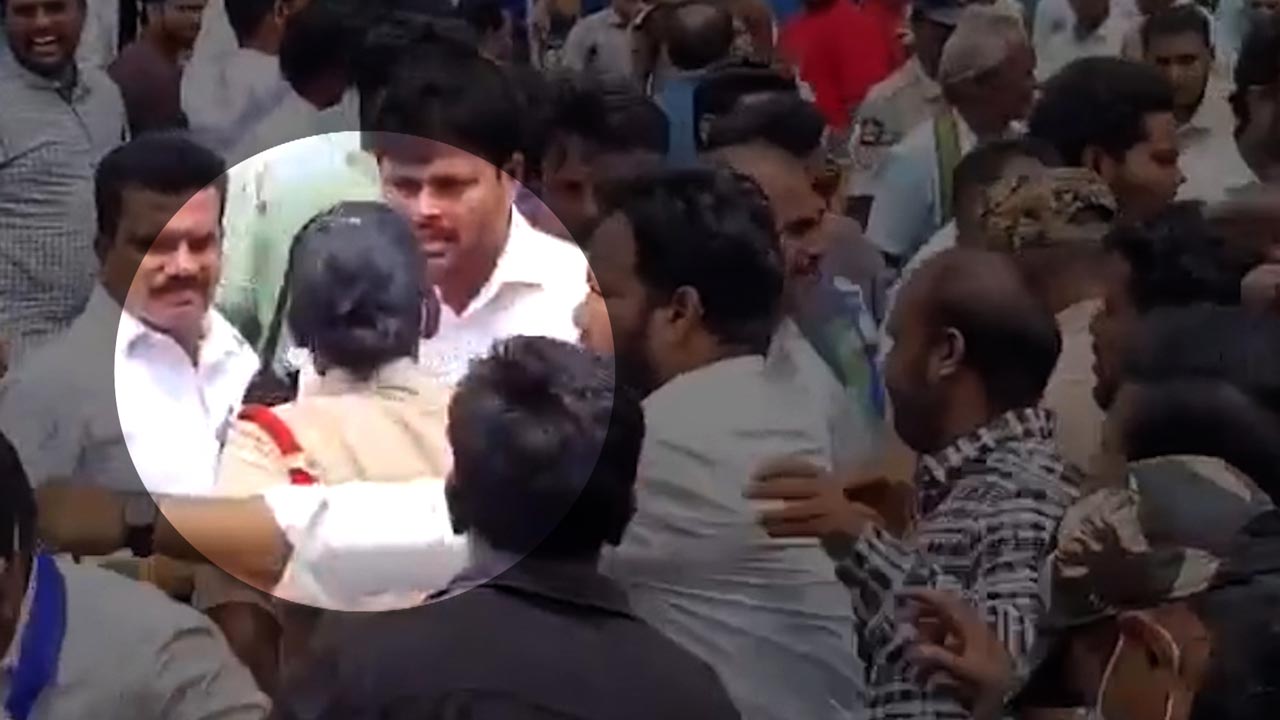Row Over Alleged Misconduct With Woman Police Officer During Jagan's Vizianagaram Visit