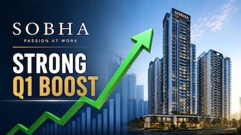 Sobha Shares Rise 3% After Q1 Profit Nearly Triples, Board Approves Rs 1,000 Crore NCD Issue