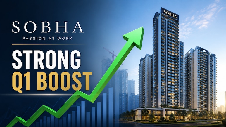 Sobha Shares Rise 3% After Q1 Profit Nearly Triples, Board Approves Rs 1,000 Crore NCD Issue