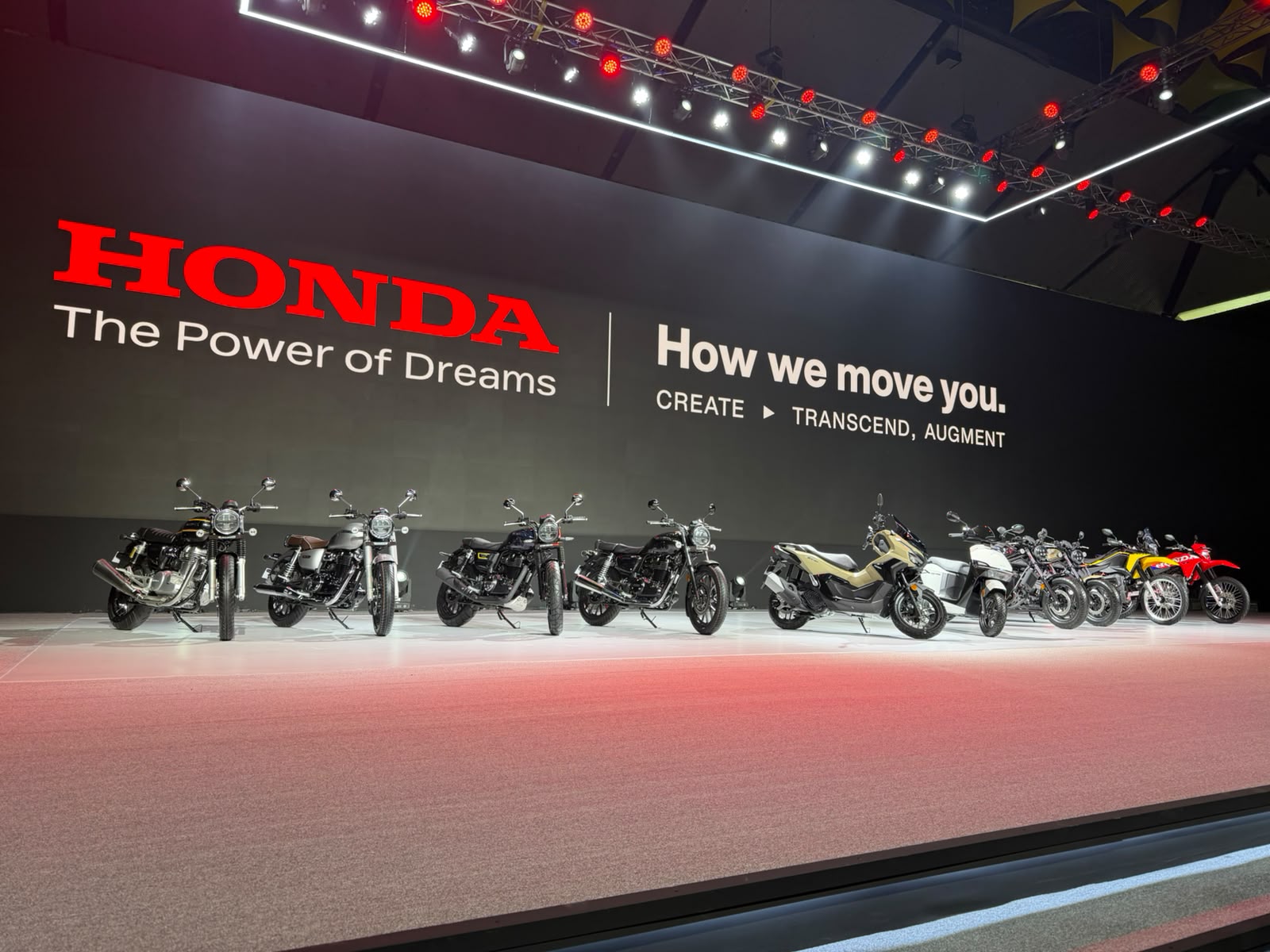 Honda Unveils 10 New Two-Wheelers: ADV 160, CB 500, XR 300 Rally And More