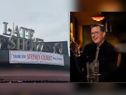 Stephen Colbert's Iconic <i>Late Show</i> Sign Gets A Surprising New Home