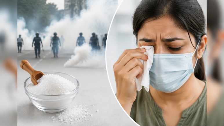 क्या नमक सच में आंसू गैस से होने वाले नुकसान से बचा सकता है? एक्सपर्ट से जानें...