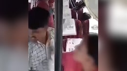 CCTV Shows Woman Slapping Man Who Sexually Harassed Her On Bus In Madhya Pradesh