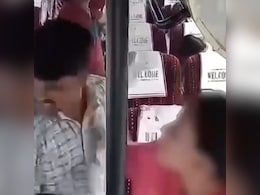 CCTV Shows Woman Slapping Man Who Sexually Harassed Her On Bus In Madhya Pradesh