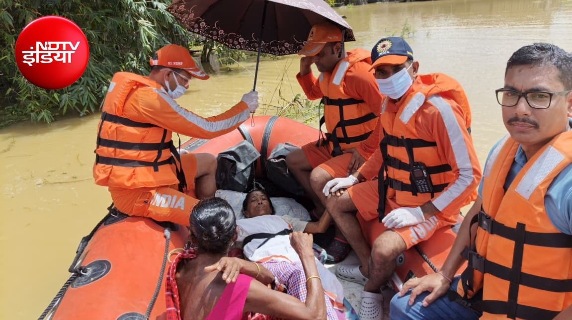 Assam Flood: राहत व बचाव कार्य जारी Assam Flood: राहत व बचाव कार्य जारी