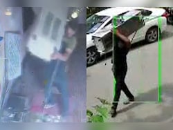 Watch: Thief Walks Away With 40-Kg Water Cooler On His Shoulder In Amravati