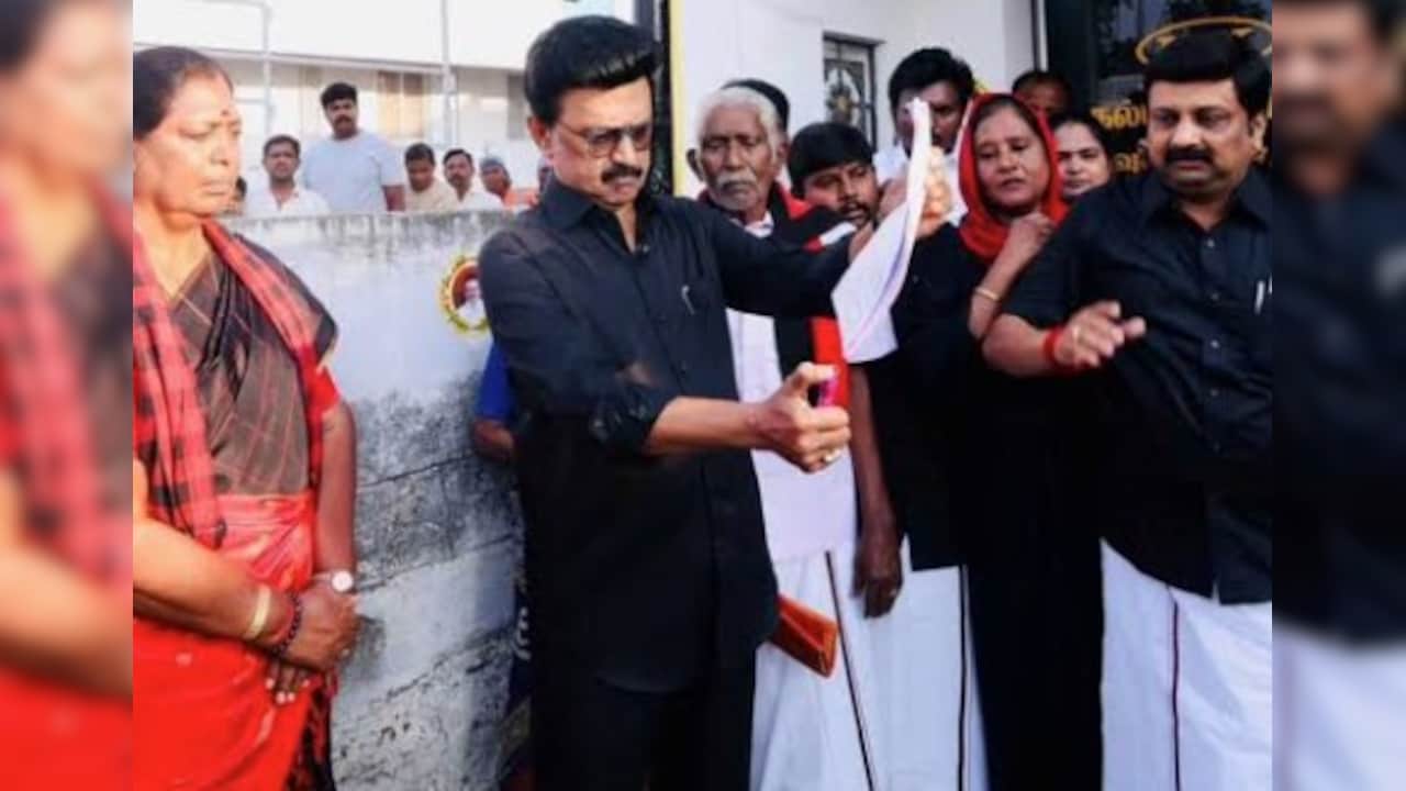 MK Stalin burnt a copy of the Delimitation Bill in April MK Stalin burnt a copy of the Delimitation Bill in April