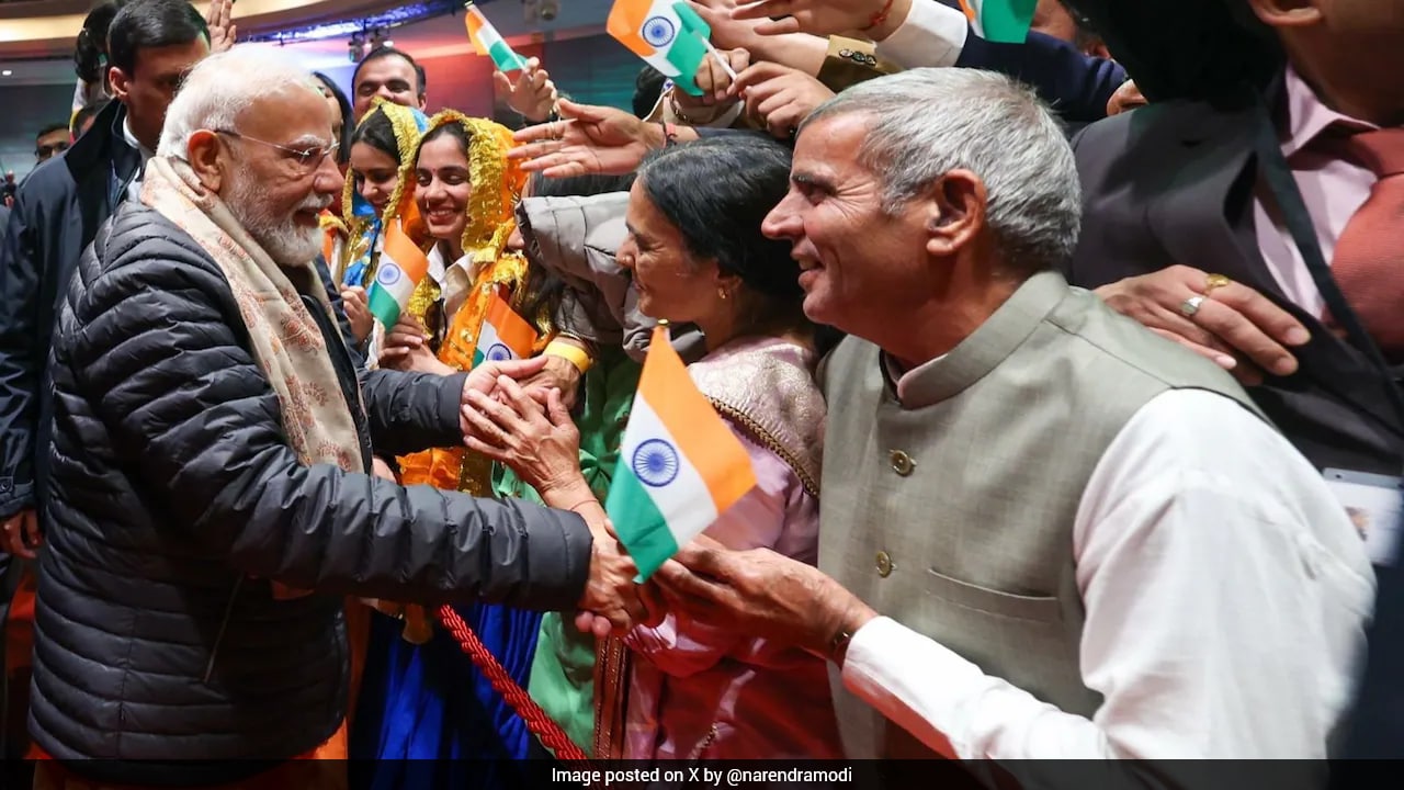 "Truly Unforgettable": PM Modi Welcomed By Indian Community In Australia